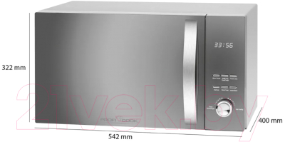 Микроволновая печь Profi Cook PC-MWG 1176