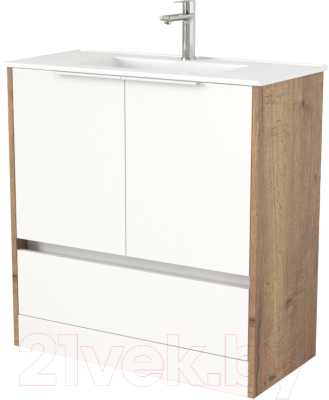 Тумба под умывальник Дабер 017 WeltWasser Deilbach 7517-80 / Т17.8W.0.21Б - фото