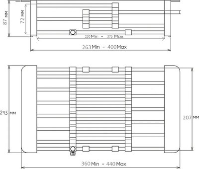 Коландер для мойки Arfeka Eco Clar