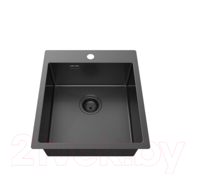 Мойка кухонная ZORG ZRN 5045 Premium PVD Gunblack