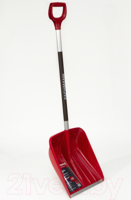 Лопата для уборки снега Fachmann 05.060 (бордовый)