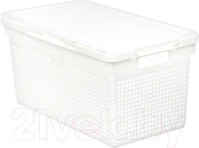 Корзина Violet Лофт с крышкой / 562106 - фото