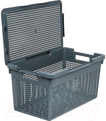 Корзина Violet Лофт с крышкой / 562118