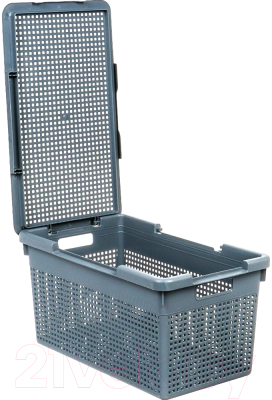 Корзина Violet Лофт с крышкой / 562118