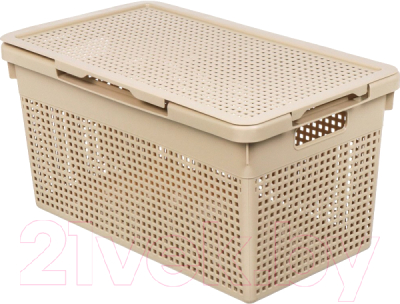 Корзина Violet Лофт с крышкой / 562120 - фото