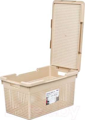 Корзина Violet Лофт с крышкой / 562120