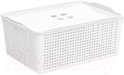 Корзина Violet Лофт с крышкой / 646106 - фото