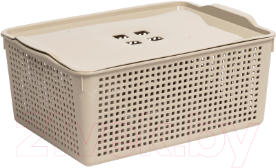 Корзина Violet Лофт с крышкой / 646120 - фото