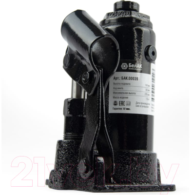 Бутылочный домкрат БелАК БАК.00039