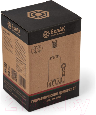 Бутылочный домкрат БелАК БАК.00039