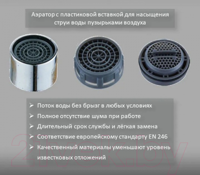 Смеситель Diadonna D460-65