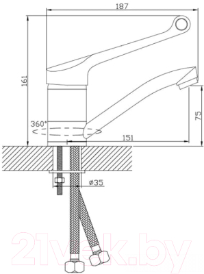 Смеситель Diadonna D80-445126