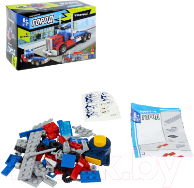 Конструктор Bondibon Город грузовик / ВВ6137 