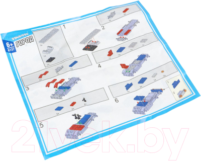 Конструктор Bondibon Город грузовик / ВВ6137 