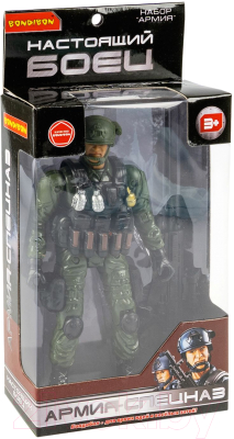 Фигурка игровая Bondibon Настоящий боец. Армеец / ВВ6250 - фото