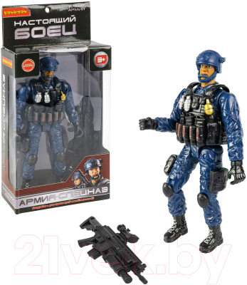 Фигурка игровая Bondibon Настоящий боец. Спецназовец / ВВ6254