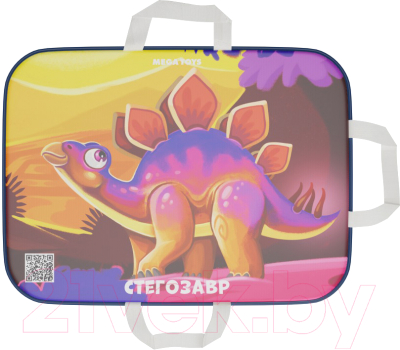 Санки-ледянка Mega Toys Стегозавр / 18612 - фото