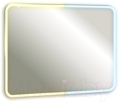 Зеркало Silver Mirrors Стив-ТХ 100x80 / LED-00002697 - фото