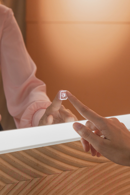 Зеркало Silver Mirrors Стив-ТХ 100x80 / LED-00002697