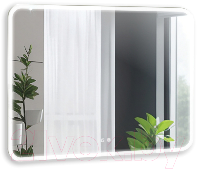 Зеркало Silver Mirrors Стив-Р 100x80 / LED-00002745