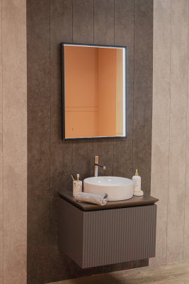 Зеркало Silver Mirrors Эдисон 60x80 / LED-00002723