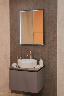 Зеркало Silver Mirrors Эдисон 60x80 / LED-00002723