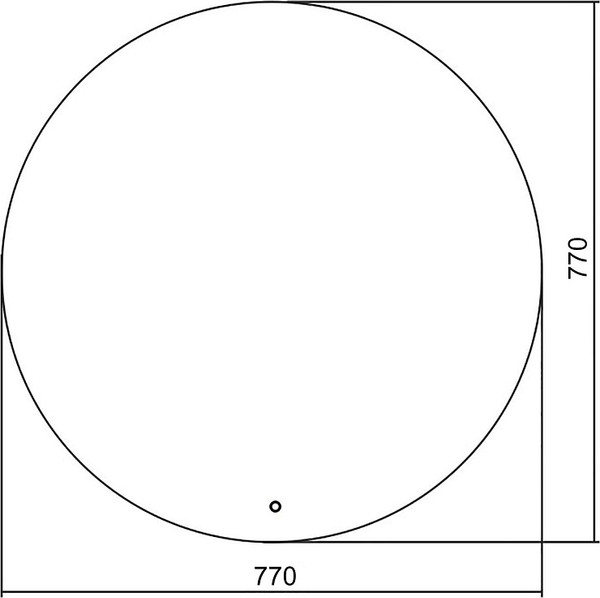 Зеркало Silver Mirrors Savanna Lite D700 / LED-00002635
