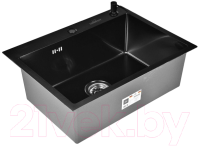Мойка кухонная Wisent W36045В+W02B+WW405B - фото