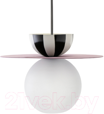 Потолочный светильник Bergenson Bjorn Anniken / BB0000502 (черный/белый/лиловый)