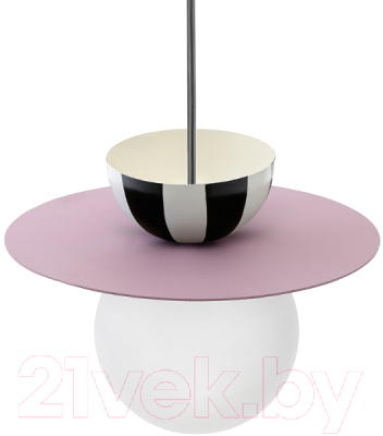 Потолочный светильник Bergenson Bjorn Anniken / BB0000502 (черный/белый/лиловый)