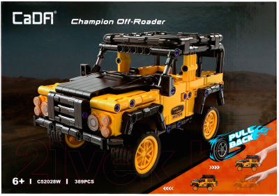 Конструктор инерционный CaDa Внедорожник C52028W / 9653231
