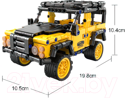 Конструктор инерционный CaDa Внедорожник C52028W / 9653231