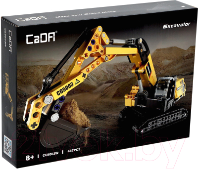 Конструктор CaDa Техно. Карьерный экскаватор C65003W / 9653236 - фото