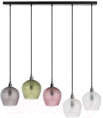 Потолочный светильник Bergenson Bjorn Aurora / BB0000565 (сливовый/зеленый/серый) - фото