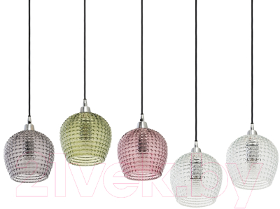 Потолочный светильник Bergenson Bjorn Aurora / BB0000565 (сливовый/зеленый/серый)