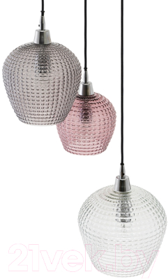 Люстра Bergenson Bjorn Aurora / BB0000562 (сливовый/серый/прозрачный)