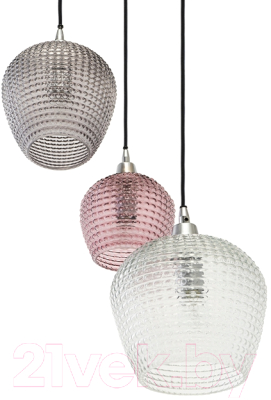 Люстра Bergenson Bjorn Aurora / BB0000562 (сливовый/серый/прозрачный)