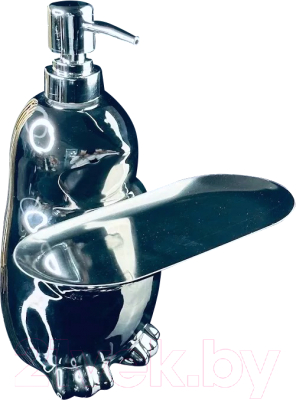 Дозатор для жидкого мыла Lenardi С подставкой 143-004 - фото