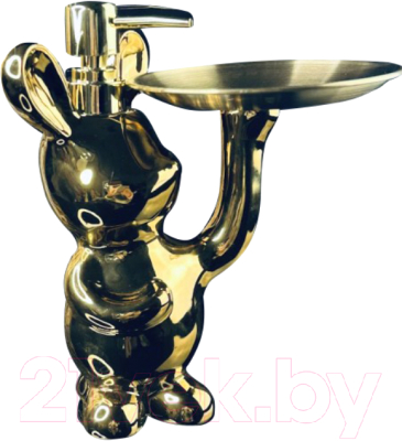 Дозатор для жидкого мыла Lenardi С подставкой 143-005 - фото