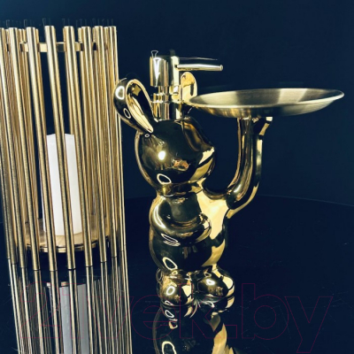 Дозатор для жидкого мыла Lenardi С подставкой 143-005