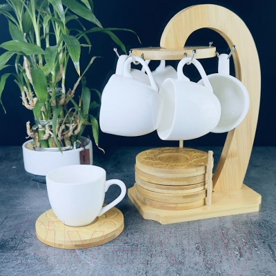 Набор для чая/кофе Lenardi Bamboo 140-027 