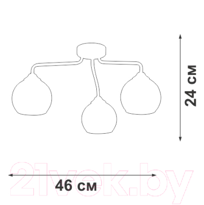 Люстра Vitaluce V3096-9/3PL
