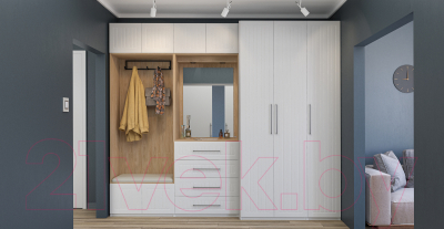 Секция в прихожую Мебель-Неман Отис МН-039-17 П7