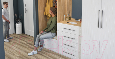 Секция в прихожую Мебель-Неман Отис МН-039-17 П7