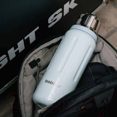Термос для напитков Bobber Flask-1000 Light Blue