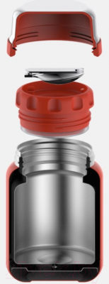 Термос для еды Bobber Jerrycan-700 Cayenne Red