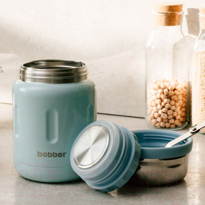 Термос для еды Bobber Jerrycan-700 Light Blue