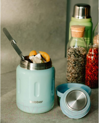 Термос для еды Bobber Jerrycan-700 Light Blue
