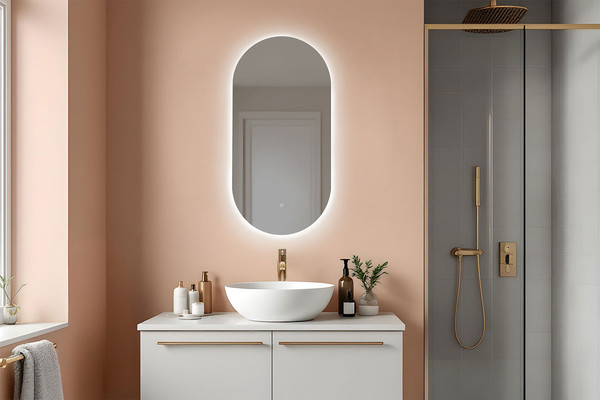 Зеркало Silver Mirrors Viva Lite 50x100 / LED-00002601 - фото