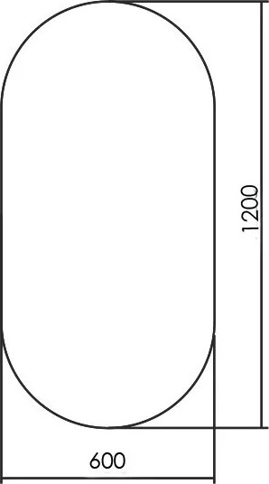 Зеркало Silver Mirrors Амелия 60x120 / ФР-00002397